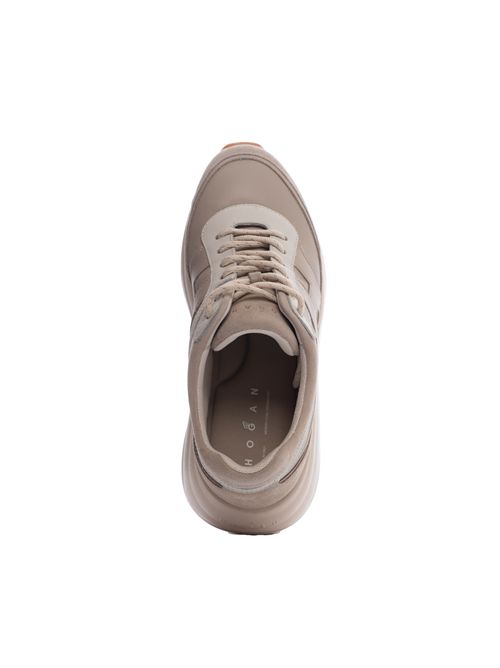 Sneakers H696 in pelle e suede Beige HOGAN | HXW6960FW10 UKV0MAY